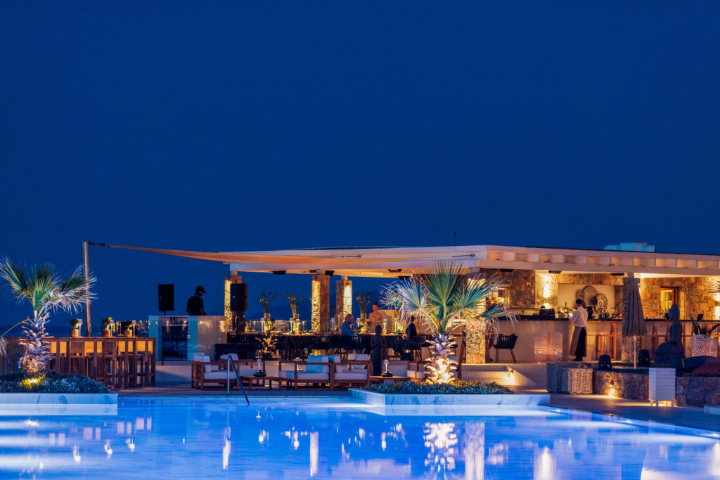 Buddha Bar Restaurant & Club at resort in Crete